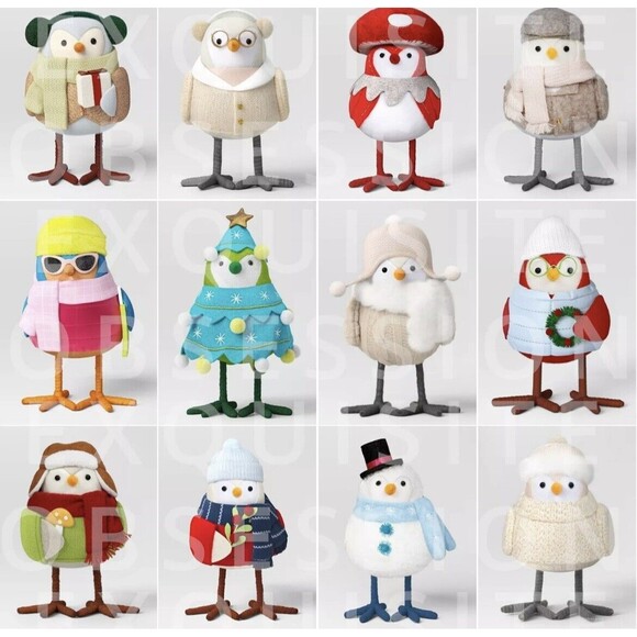 Featherly Friends Target Wondershop 2024 Reunion Christmas Collection 10 pc. set - Picture 13 of 13